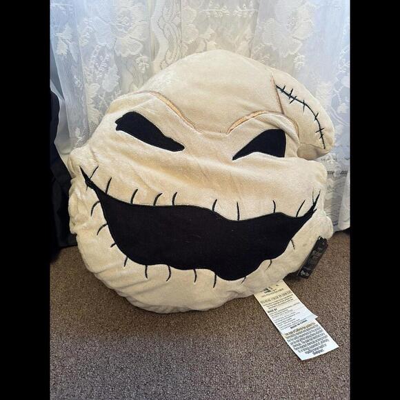 Disney Other - RUZ Disney NIGHTMARE BEFORE CHRISTMAS Oogie Boogie Plush Throw 14" Pillow